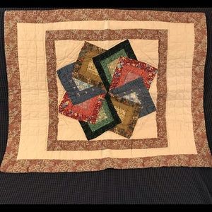 Multi Pattern Quilted Pillow Shams